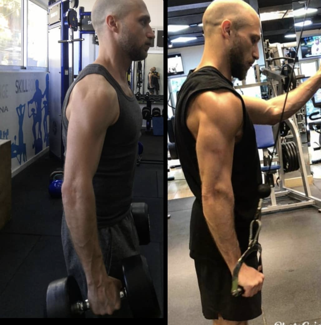 Bob — before and after transformation
