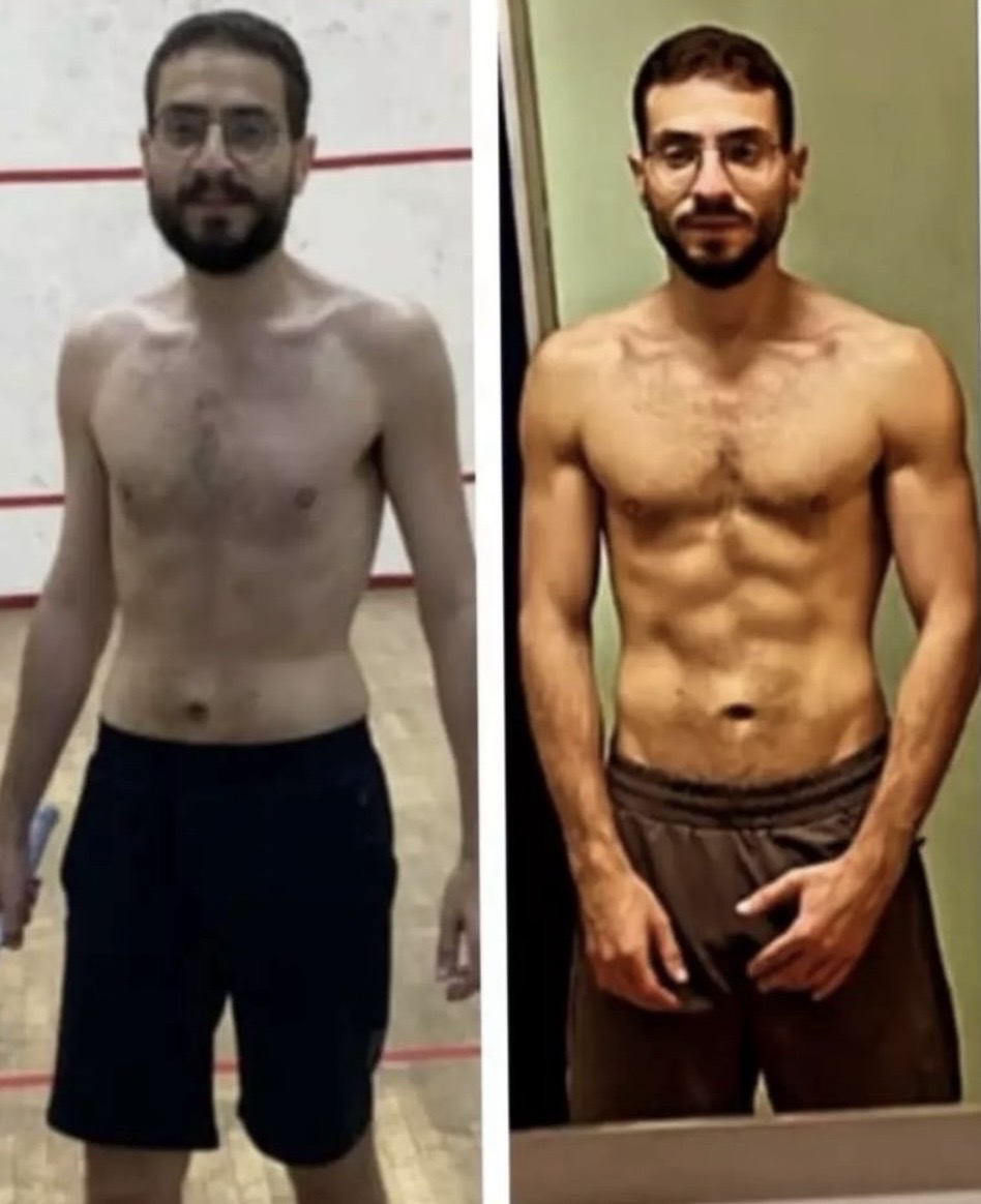 Majd — before and after transformation