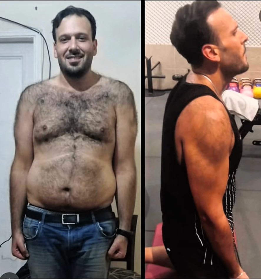 Rania, 27 — before and after transformation